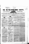 Weston-super-Mare Gazette, and General Advertiser Saturday 08 September 1849 Page 1