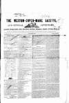 Weston-super-Mare Gazette, and General Advertiser Saturday 12 January 1850 Page 1