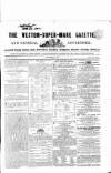 Weston-super-Mare Gazette, and General Advertiser Saturday 16 November 1850 Page 1