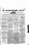 Weston-super-Mare Gazette, and General Advertiser Wednesday 15 January 1851 Page 1