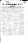 Weston-super-Mare Gazette, and General Advertiser Saturday 02 August 1851 Page 1