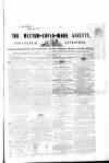 Weston-super-Mare Gazette, and General Advertiser Saturday 13 December 1851 Page 1