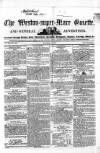 Weston-super-Mare Gazette, and General Advertiser Saturday 13 November 1852 Page 1