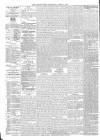 Carlow Post Saturday 05 April 1856 Page 1