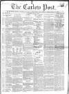 Carlow Post Saturday 03 May 1856 Page 1