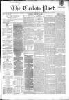 Carlow Post Saturday 13 January 1866 Page 1
