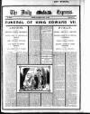 Dublin Daily Express Saturday 21 May 1910 Page 1