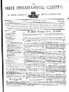 Irish Ecclesiastical Gazette Saturday 01 August 1857 Page 1