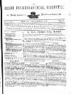 Irish Ecclesiastical Gazette Tuesday 01 September 1857 Page 1