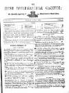 Irish Ecclesiastical Gazette Friday 01 April 1859 Page 1