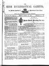 Irish Ecclesiastical Gazette Friday 18 March 1864 Page 1