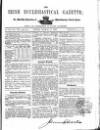 Irish Ecclesiastical Gazette Friday 17 March 1865 Page 1