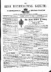 Irish Ecclesiastical Gazette Tuesday 17 July 1866 Page 1