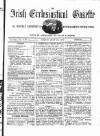 Irish Ecclesiastical Gazette Tuesday 23 July 1872 Page 1
