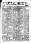 Penny Despatch and Irish Weekly Newspaper Saturday 02 September 1865 Page 1