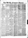 Weekly Freeman's Journal Saturday 12 September 1857 Page 1