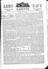 Army and Navy Gazette Saturday 07 July 1860 Page 1
