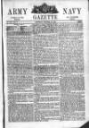 Army and Navy Gazette Saturday 12 January 1861 Page 1