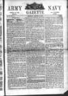 Army and Navy Gazette Saturday 19 January 1861 Page 1