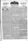 Army and Navy Gazette Saturday 11 May 1861 Page 1