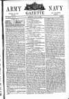 Army and Navy Gazette Saturday 20 July 1861 Page 1