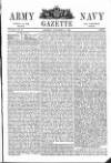 Army and Navy Gazette Saturday 23 November 1861 Page 1