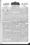 Army and Navy Gazette Saturday 30 November 1861 Page 1