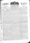 Army and Navy Gazette Saturday 08 February 1862 Page 1