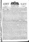 Army and Navy Gazette Saturday 10 January 1863 Page 1