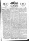Army and Navy Gazette Saturday 11 April 1863 Page 1