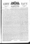 Army and Navy Gazette Saturday 04 November 1865 Page 1