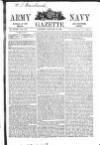 Army and Navy Gazette Saturday 13 January 1866 Page 1