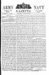 Army and Navy Gazette Saturday 27 January 1866 Page 1