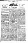 Army and Navy Gazette Saturday 16 June 1866 Page 1