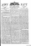 Army and Navy Gazette Saturday 30 June 1866 Page 1
