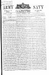 Army and Navy Gazette Saturday 17 November 1866 Page 1