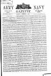 Army and Navy Gazette Saturday 08 December 1866 Page 1