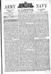 Army and Navy Gazette Saturday 23 November 1867 Page 1