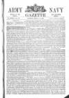Army and Navy Gazette Saturday 28 March 1868 Page 1