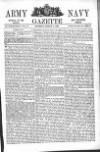 Army and Navy Gazette Saturday 06 March 1869 Page 1