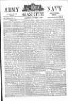 Army and Navy Gazette Saturday 09 October 1869 Page 1