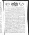 Army and Navy Gazette Saturday 15 January 1870 Page 1