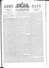 Army and Navy Gazette Saturday 12 March 1870 Page 1