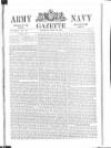 Army and Navy Gazette Saturday 30 July 1870 Page 1