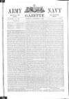 Army and Navy Gazette Saturday 03 September 1870 Page 1