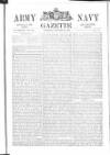 Army and Navy Gazette Saturday 15 October 1870 Page 1