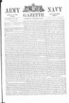 Army and Navy Gazette Saturday 05 November 1870 Page 1