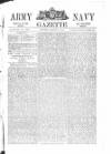 Army and Navy Gazette Saturday 16 March 1872 Page 1