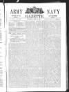 Army and Navy Gazette Saturday 06 April 1872 Page 1