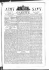 Army and Navy Gazette Saturday 10 August 1872 Page 1